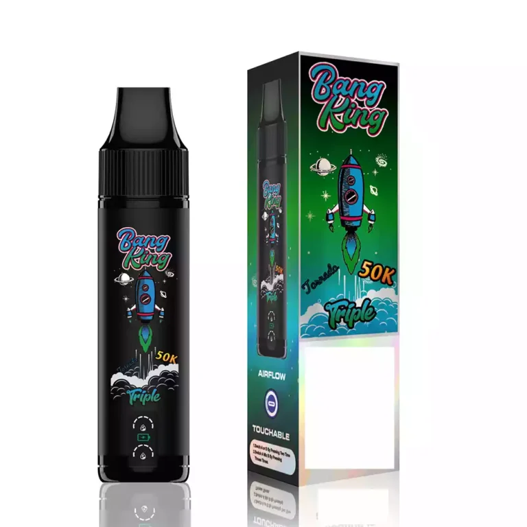 Bang King 50K rechargeable multi-taste vape model