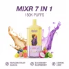 BOOD MIXR 7 IN 1 150K Svapo monouso con 150000 tiri e multigusto - Acquista all'ingrosso con bobina a doppia maglia e display intelligente