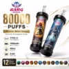 QQ BANG BLAZE 80000 Puffs Shisha DSK051 80K Käytettävissä olevat Vapes Irtotavarana Osto Älykäs Näyttö Mesh Coil
