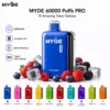 MOJE RANDM PRO TORNADO 60000 Puffs 60K PRO Jednorazowe Vape'a Rechargeable Dual Mesh Hurtownia Zakup Bulkowy