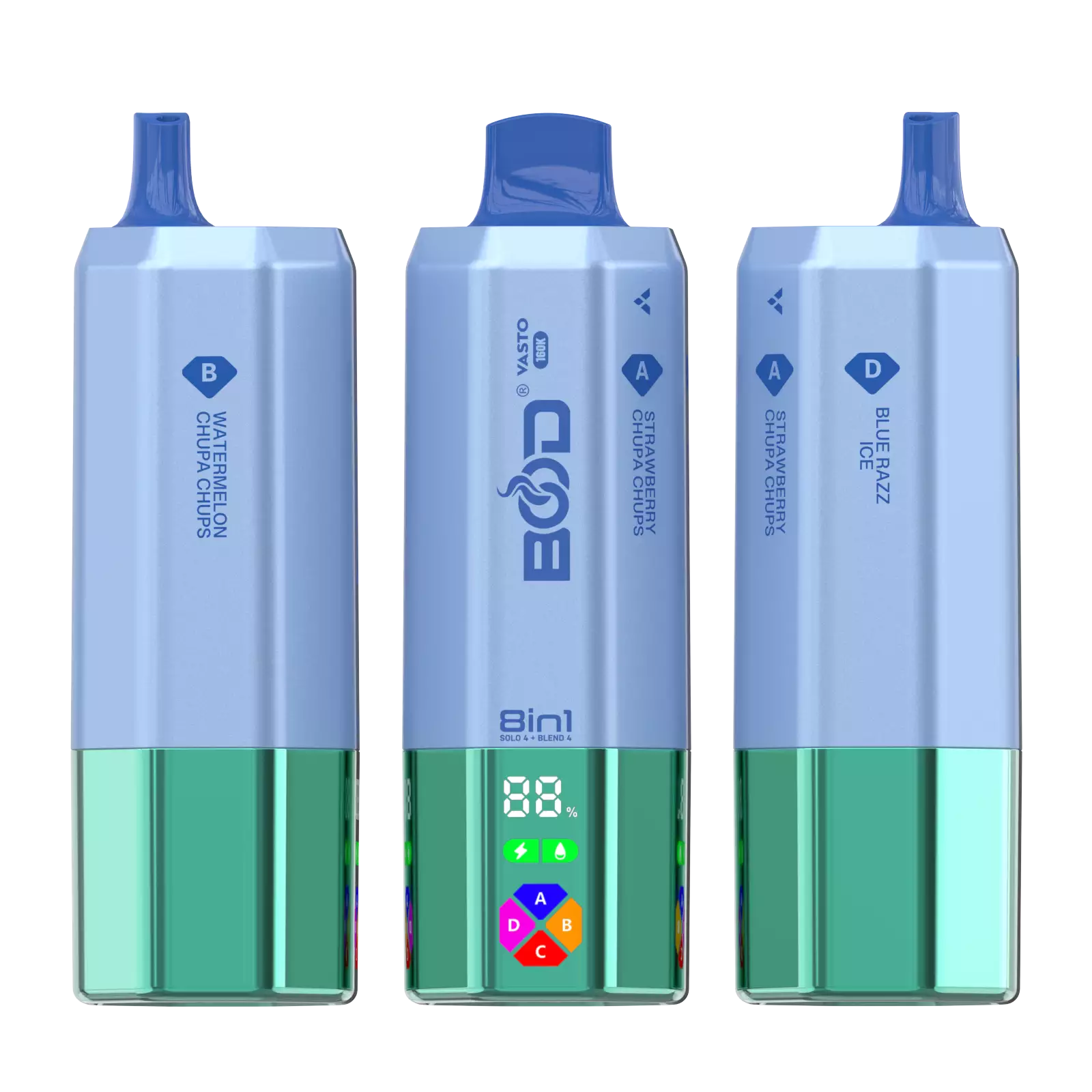 BOOD VASTO 160000 Puffs 160K Disposable Vapes Rechargeable Quad Mesh Coil Multiple Tastes Wholesale Bulk Buy