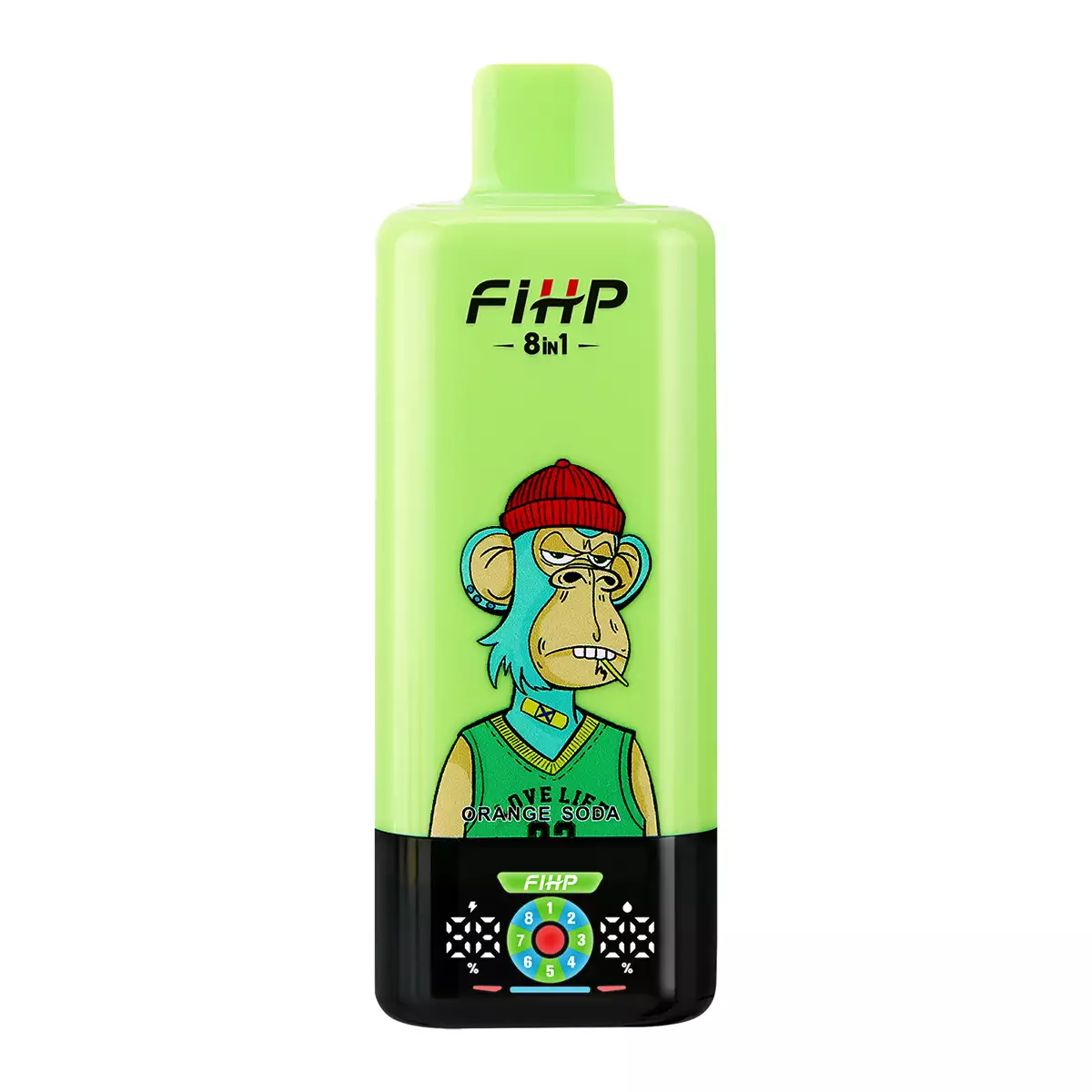 FIHP 8IN1 200000 Puffs 200K Wholesale Rechargeable Disposable Vapes LED Screen Adjustable Tastes Bulk Buy – Bild 9