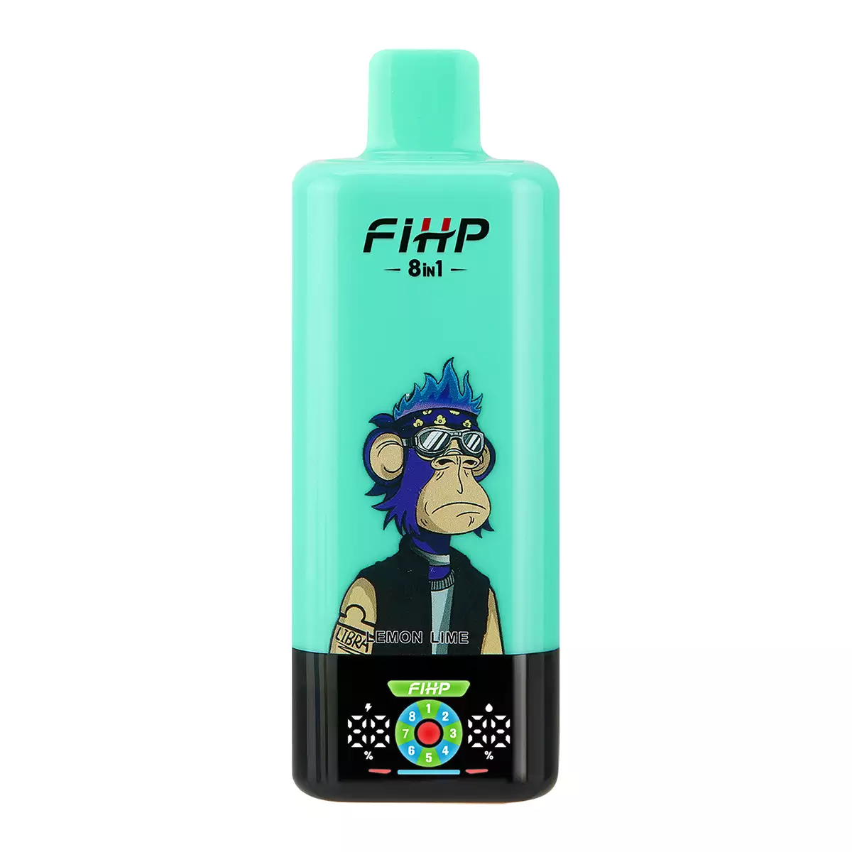FIHP 8IN1 200000 Puffs 200K Wholesale Rechargeable Disposable Vapes LED Screen Adjustable Tastes Bulk Buy – Bild 4