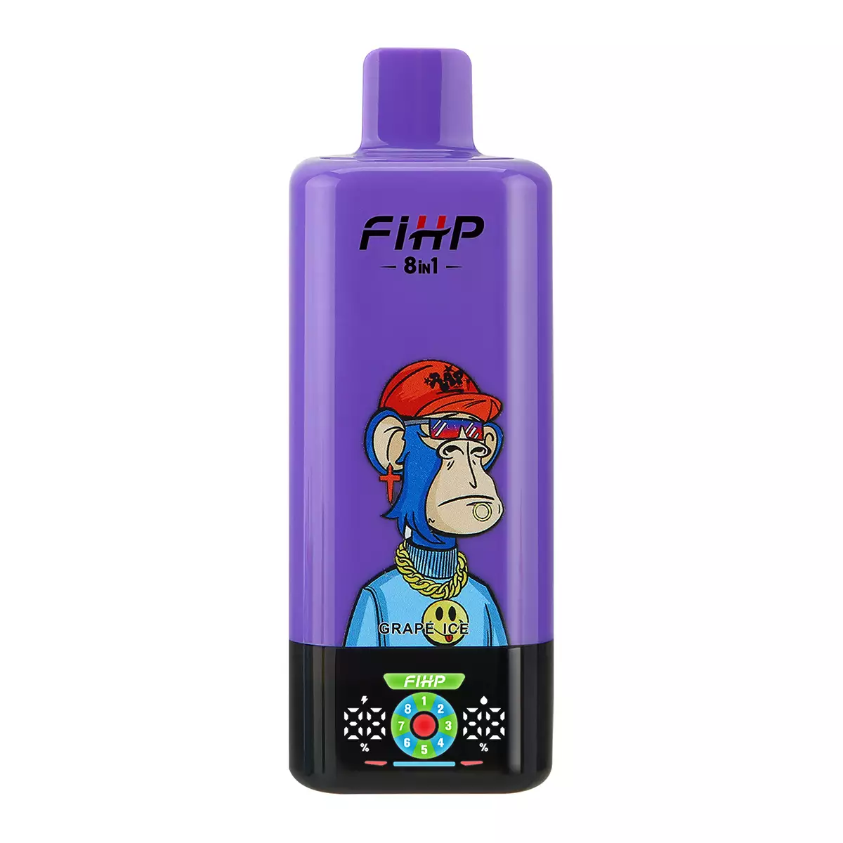 FIHP 8IN1 200000 Puffs 200K Wholesale Rechargeable Disposable Vapes LED Screen Adjustable Tastes Bulk Buy – Bild 3
