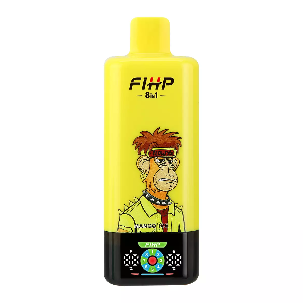 FIHP 8IN1 200000 Puffs 200K Wholesale Rechargeable Disposable Vapes LED Screen Adjustable Tastes Bulk Buy – Bild 2