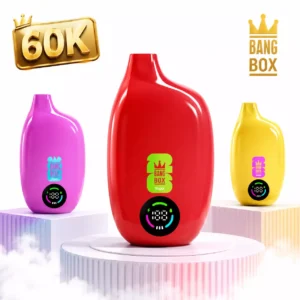 BANG BOX Q10 60000 Puffs 60K Rechargeable Disposable Vapes Professional Wholesale Bulk Buy Smart Display