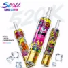BANG LEADER STOLL DTL Shisha 520000 Puffs 520K Disposable Vapes Rechargeable Crystal Digital Screen Wholesale Bulk Buy