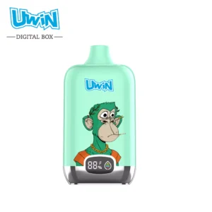 UWIN DIGITAL BOX 12000 Puffs 12K Bulk Buy Original Rechargeable Disposable Vapes Wholesale Mesh Coil Smart Screen