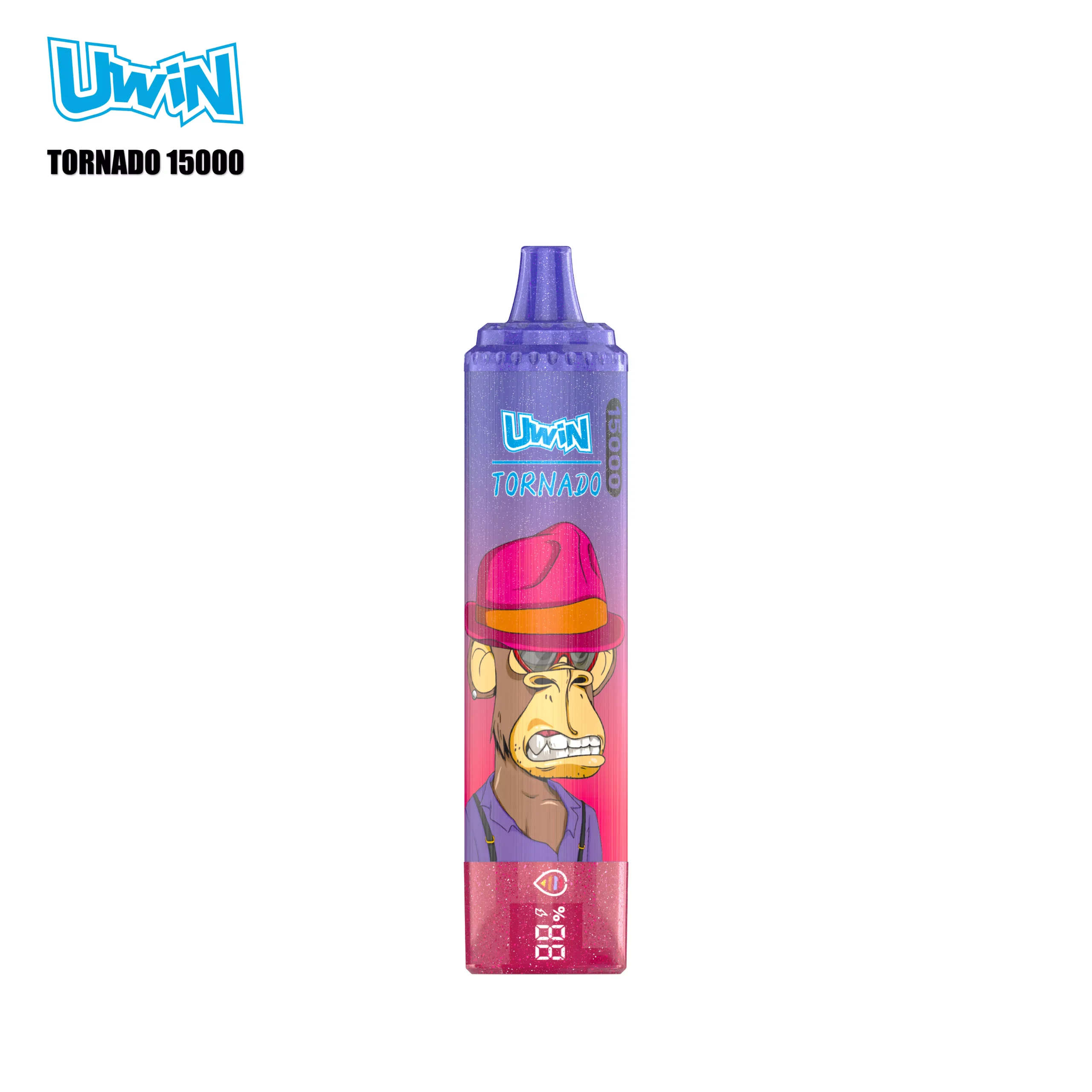 UWIN TORNADO 15000 Puffs 15K Disposable Vapes Rechargeable Digital Display Premium Wholesale Bulk Buy - Afbeelding 7