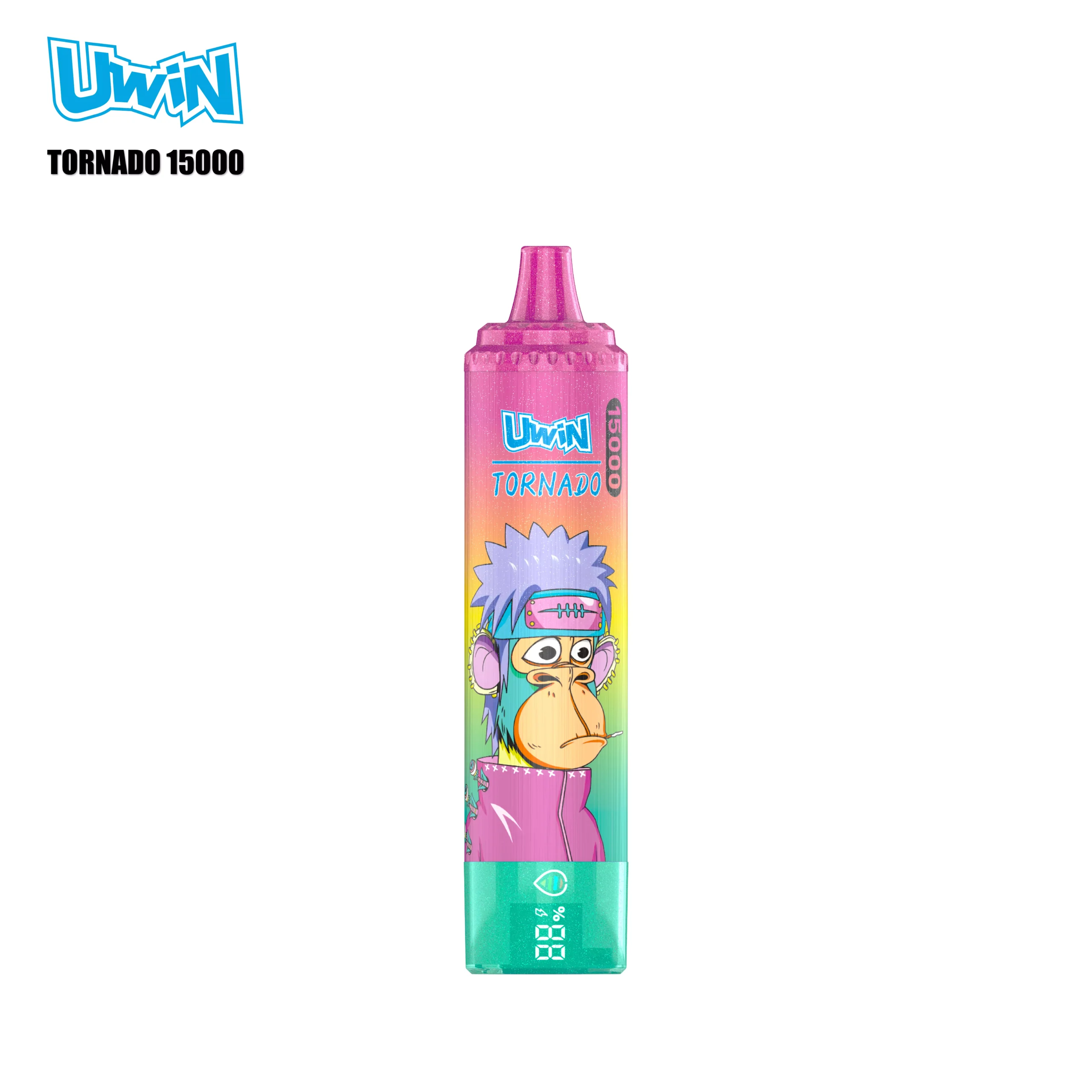 UWIN TORNADO 15000 Puffs 15K Disposable Vapes Rechargeable Digital Display Premium Wholesale Bulk Buy - Afbeelding 5