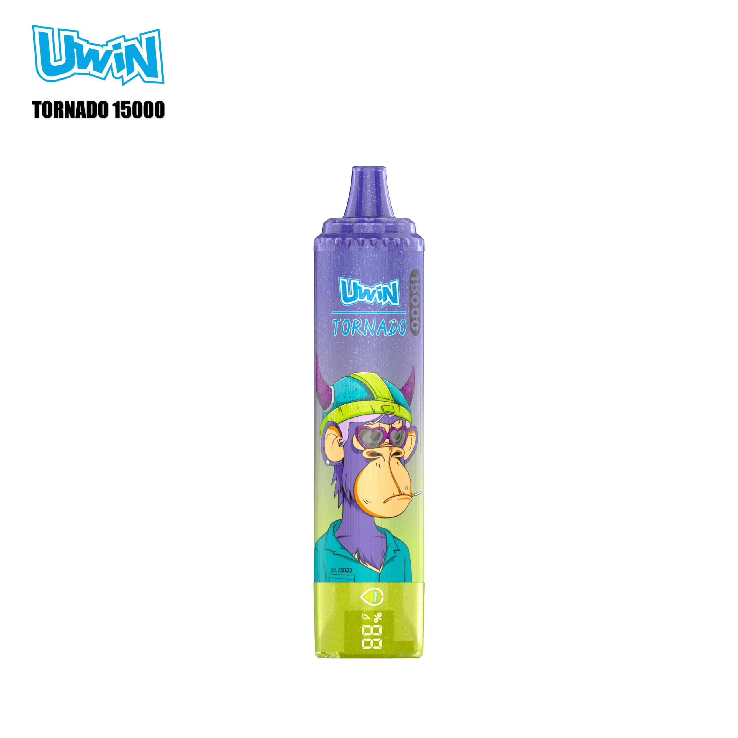 UWIN TORNADO 15000 Puffs 15K Disposable Vapes Rechargeable Digital Display Premium Wholesale Bulk Buy - Afbeelding 4