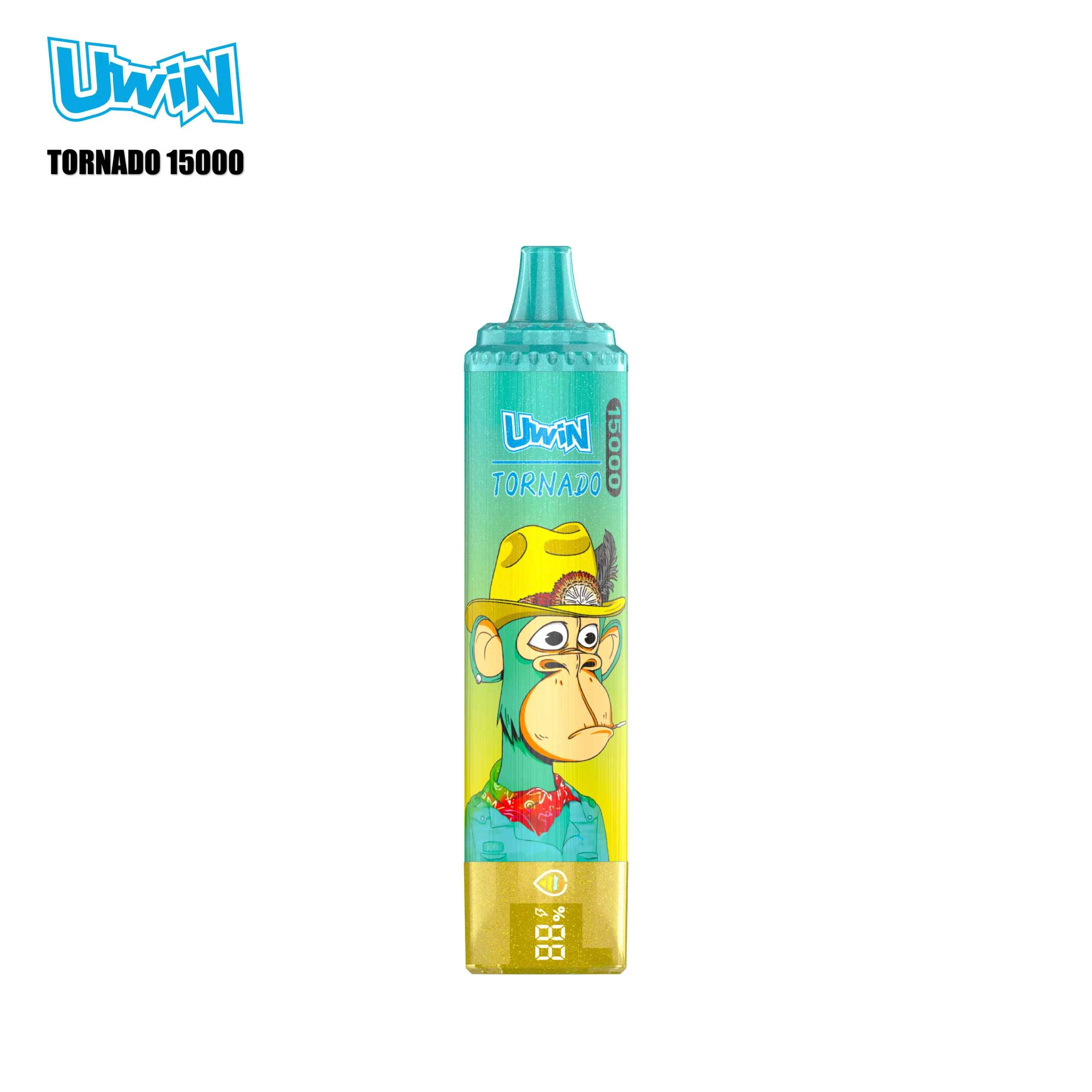 UWIN TORNADO 15000 Puffs 15K Disposable Vapes Rechargeable Digital Display Premium Wholesale Bulk Buy - Afbeelding 3
