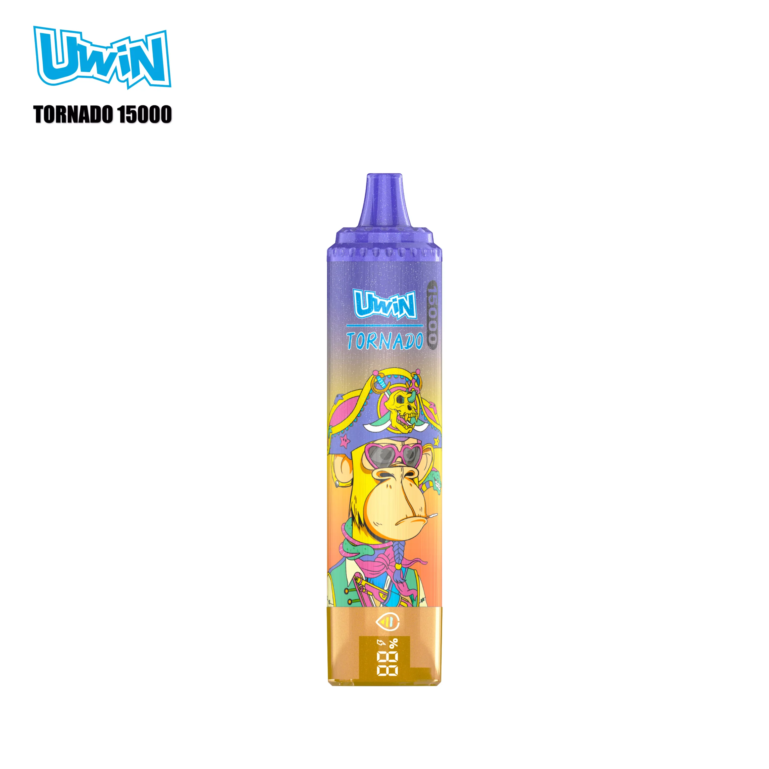 UWIN TORNADO 15000 Puffs 15K Disposable Vapes Rechargeable Digital Display Premium Wholesale Bulk Buy - Afbeelding 17