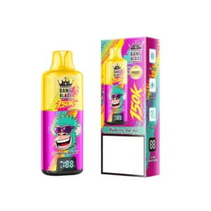 Alternative view of BANG BLAZE 150000 Puffs 150K Rechargeable Disposable Vapes Professional Wholesale Bulk Buy Digital Display