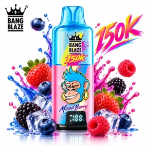 BANG BLAZE 150000 Puffs 150K Rechargeable Disposable Vapes Professional Wholesale Bulk Buy Digital Display