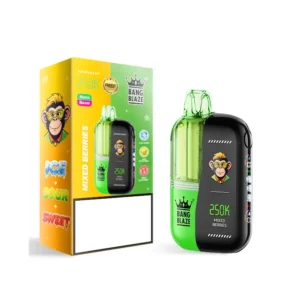 BANG BLAZE 250000 Puffs 250K Bulk Buy Rechargeable Disposable Vapes Dual Mesh Digital Screen Wholesale - Billede 8