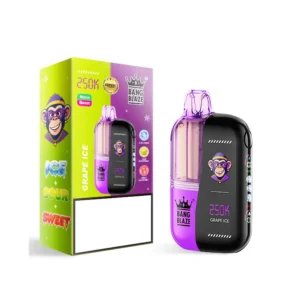 BANG BLAZE 250000 Puffs 250K Bulk Buy Rechargeable Disposable Vapes Dual Mesh Digital Screen Wholesale - Billede 5