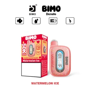 BIMO DONETE 50000 Puffs 50K Disposable Vapes Rechargeable Dual Display Premium Wholesale Bulk Buy - Afbeelding 7