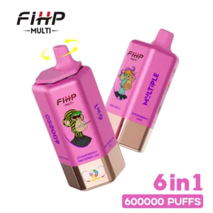 FIHP MULTI 600000 Puffs 600K 6 In 1 Tastes Rechargeable Disposable Vapes Original Wholesale Bulk Buy Smart Screen - Image 6