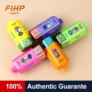 FIHP MULTI 600000 Puffs 600K 6 In 1 Tastes Rechargeable Disposable Vapes Original Wholesale Bulk Buy Smart Screen - Image 7