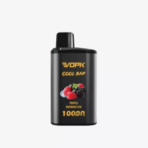VOPK COOL BAR 10000 Puffs 10K Premium Rechargeable Disposable Vapes Wholesale Bulk Buy Mesh Coil - Billede 4