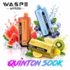 WASPE AIVIOU 10 In 1 Tastes QUINTON 500000 Puffs 500K Bulk Buy Original Rechargeable Disposable Vapes Wholesale LED Display