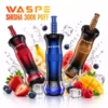 WASPE AIVIOU SHISHA HOOKAH 300000 Puffs 300K Rechargeable Disposable Vapes European Wholesale Bulk Buy Mesh Coil LED Display