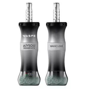 WASPE AIVIOU SHISHA HOOKAH 300000 Puffs 300K Rechargeable Disposable Vapes DTL/MTL Wholesale Bulk Buy Mesh Coil LED Display – Image 6
