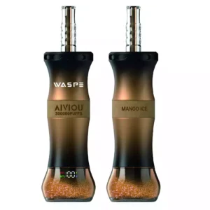 WASPE AIVIOU SHISHA HOOKAH 300000 Puffs 300K Rechargeable Disposable Vapes DTL/MTL Wholesale Bulk Buy Mesh Coil LED Display – Image 5