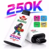 QQ BANG 250000 Puffs DSK095 250K Rechargeable Disposable Vapes Bulk Buy Dual Mesh Smart Screen Original Wholesale
