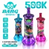 QQ BANG SHISHA 500000 Puffs 500K Rechargeable Disposable Vapes Premium Wholesale Bulk Buy High Capacity Dual Mesh